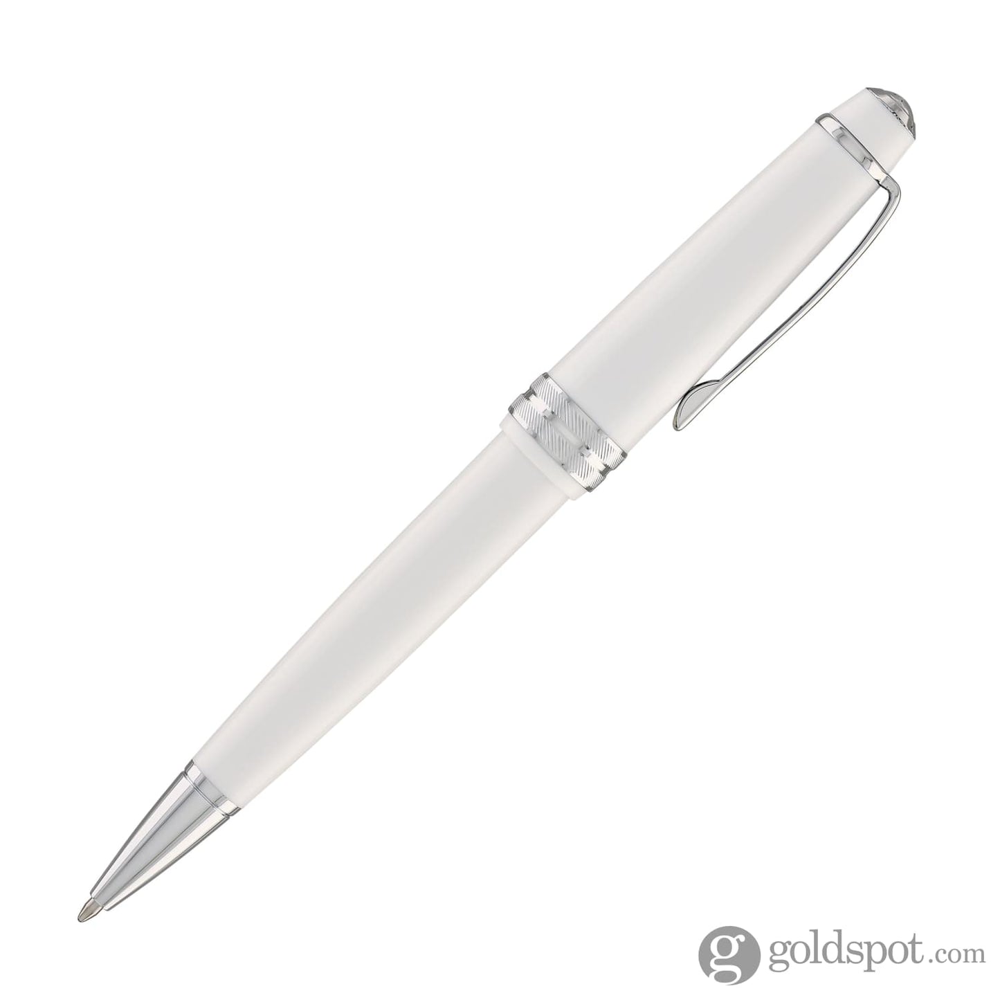 Cross Bailey Light Ballpoint Pen in Polished White Resin Ballpoint Pens