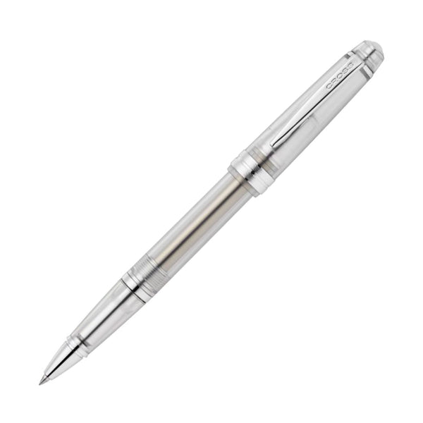 Cross Bailey Light Ballpoint Pen in Translucent Clear Resin with Chrome Trim Ballpoint Pens