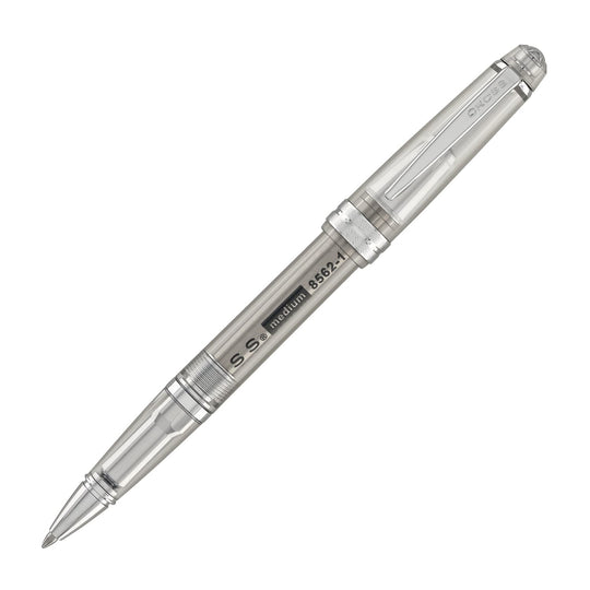 Cross Bailey Light Ballpoint Pen in Translucent Clear Resin with Chrome Trim