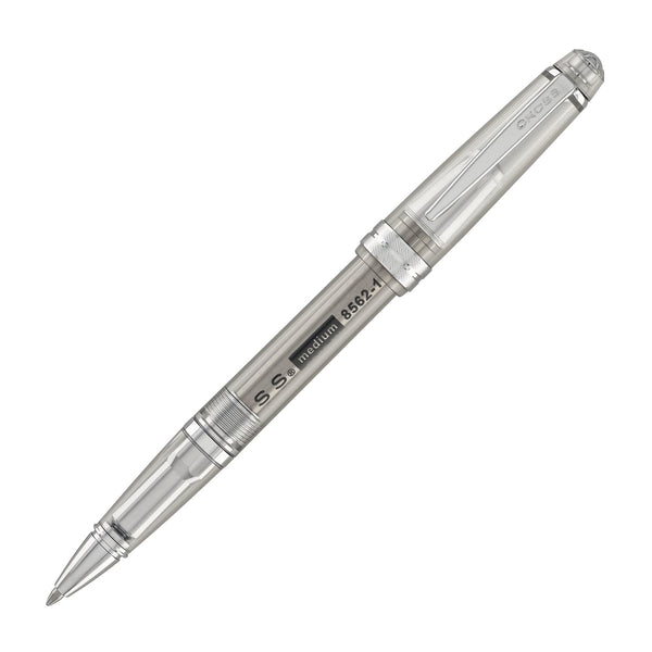 Cross Bailey Light Ballpoint Pen in Translucent Clear Resin with Chrome Trim Ballpoint Pens