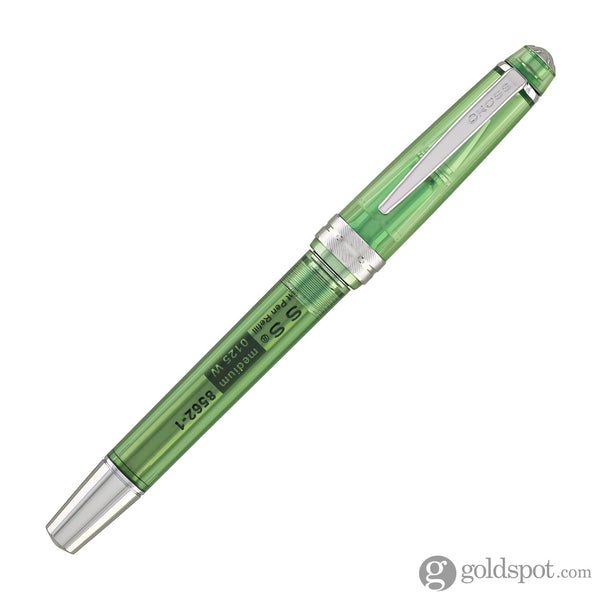Cross Bailey Light Ballpoint Pen in Translucent Green Resin with Chrome Trim Ballpoint Pens