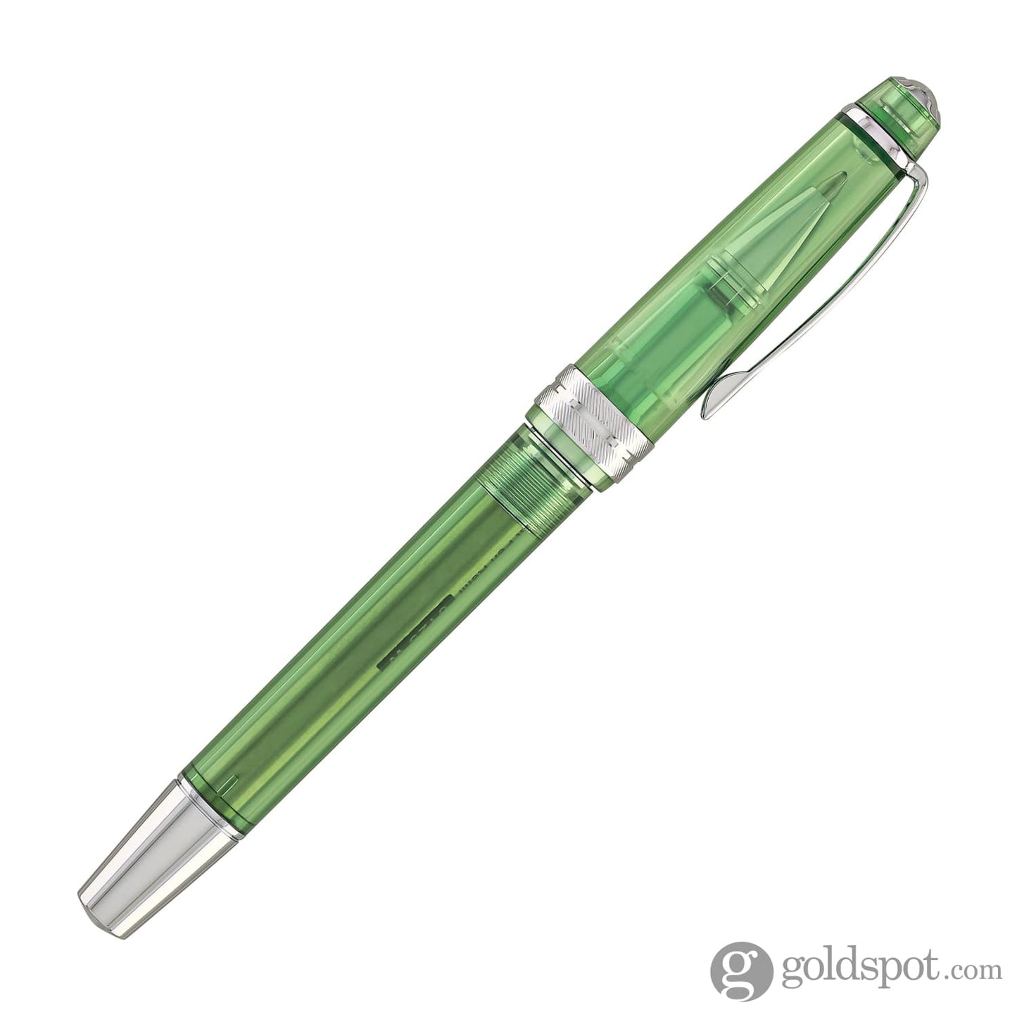 Cross Bailey Light Ballpoint Pen in Translucent Green Resin with Chrome Trim Ballpoint Pens