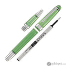 Cross Bailey Light Ballpoint Pen in Translucent Green Resin with Chrome Trim Ballpoint Pens