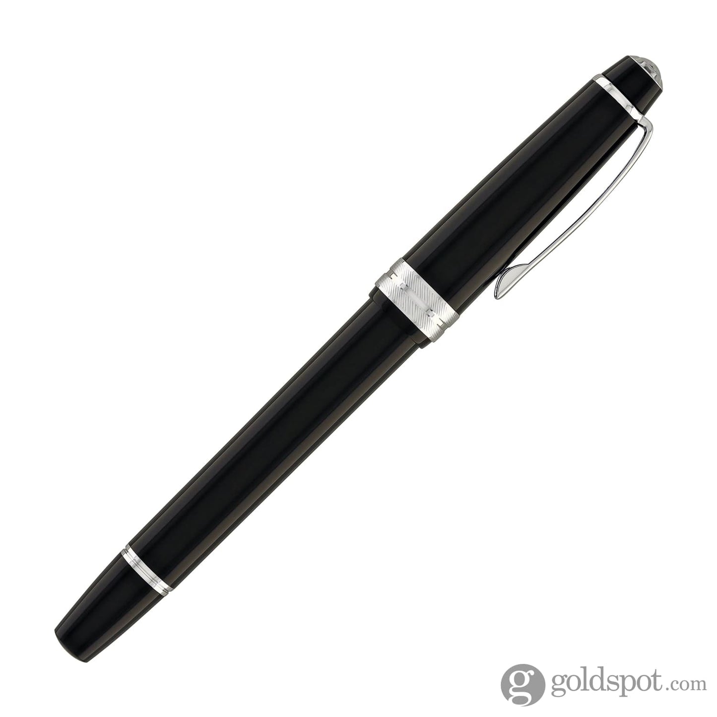 Cross Bailey Light Fountain Pen in Glossy Black Resin with Chrome Trim Fountain Pen