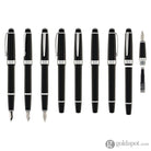 Cross Bailey Light Fountain Pen in Glossy Black Resin with Chrome Trim Fountain Pen