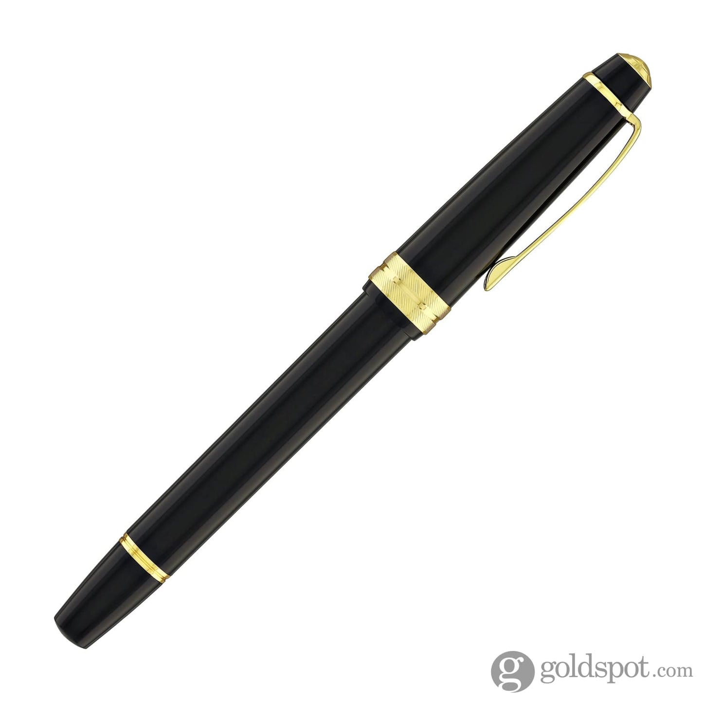 Cross Bailey Light Fountain Pen in Glossy Black Resin with Gold Trim Fountain Pen