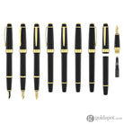Cross Bailey Light Fountain Pen in Glossy Black Resin with Gold Trim Fountain Pen