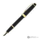 Cross Bailey Light Fountain Pen in Glossy Black Resin with Gold Trim Fountain Pen