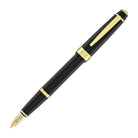 Cross Bailey Light Fountain Pen in Glossy Black Resin with Gold Trim Fountain Pen