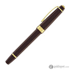 Cross Bailey Light Fountain Pen in Glossy Burgundy Resin with Gold Trim Fountain Pen