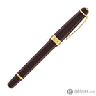 Cross Bailey Light Fountain Pen in Glossy Burgundy Resin with Gold Trim Fountain Pen