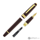 Cross Bailey Light Fountain Pen in Glossy Burgundy Resin with Gold Trim Fountain Pen