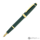 Cross Bailey Light Fountain Pen in Glossy Green Resin with Gold Trim Fountain Pen