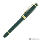 Cross Bailey Light Fountain Pen in Glossy Green Resin with Gold Trim Fountain Pen