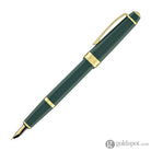Cross Bailey Light Fountain Pen in Glossy Green Resin with Gold Trim Fountain Pen