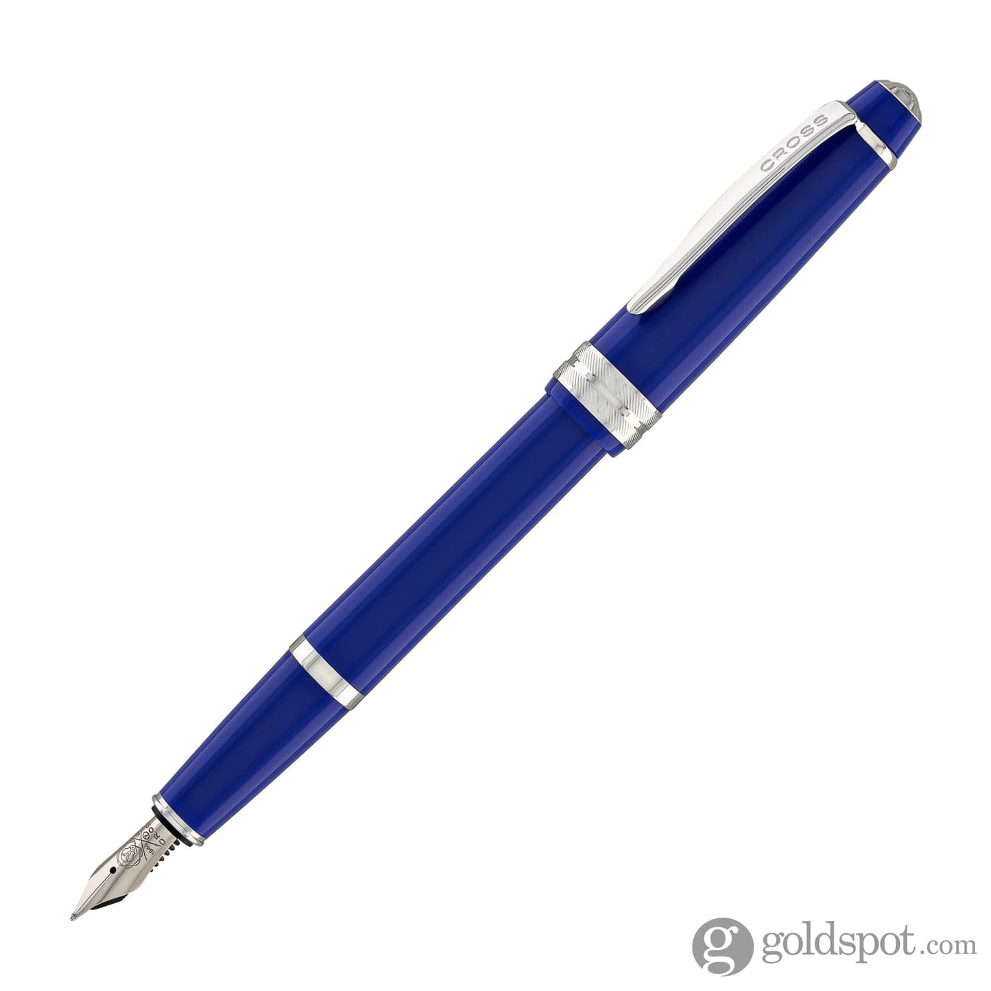 Cross Bailey Light Fountain Pen in Polished Blue Resin Fountain Pen