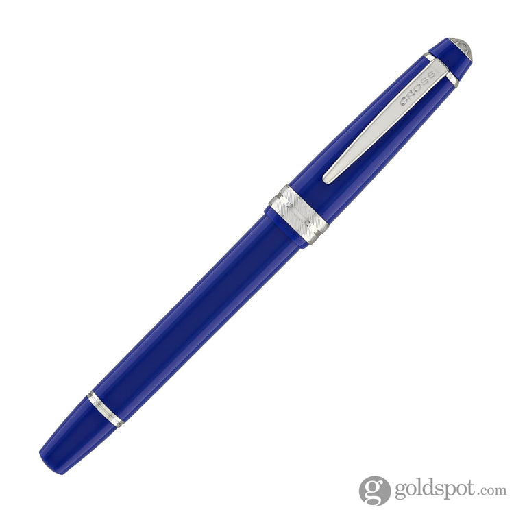 Cross Bailey Light Fountain Pen in Polished Blue Resin Fountain Pen