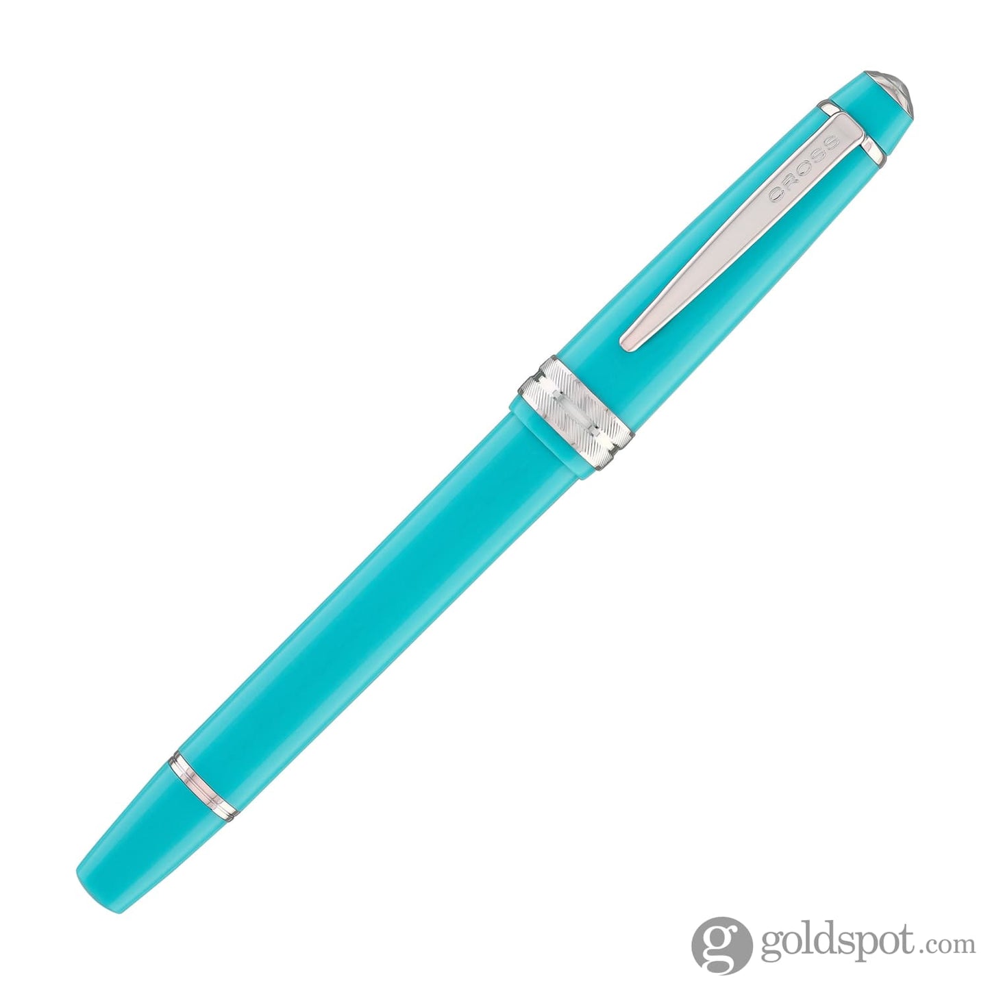 Cross Bailey Light Fountain Pen in Polished Teal Resin Fountain Pen
