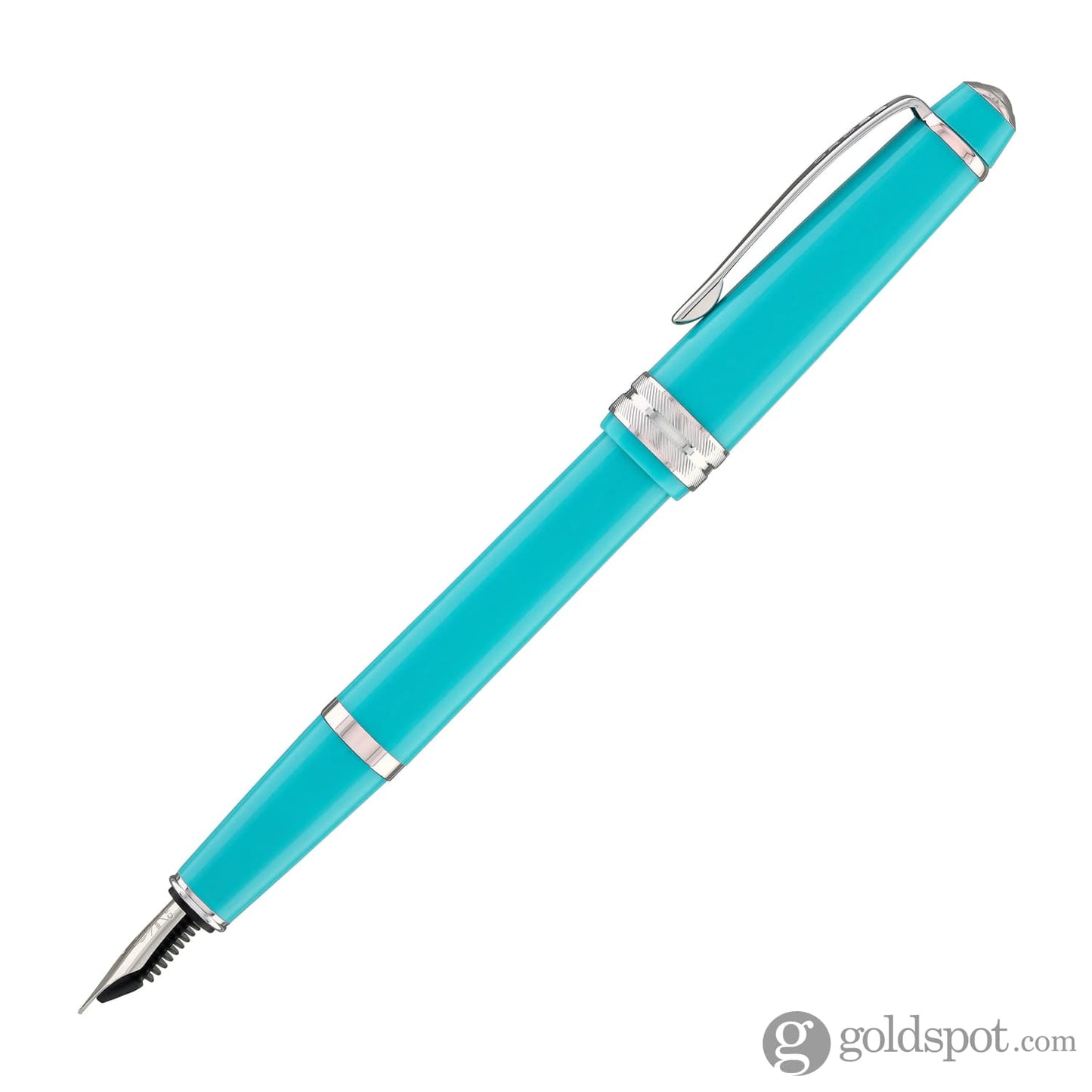 Cross Bailey Light Fountain Pen in Polished Teal Resin Fountain Pen