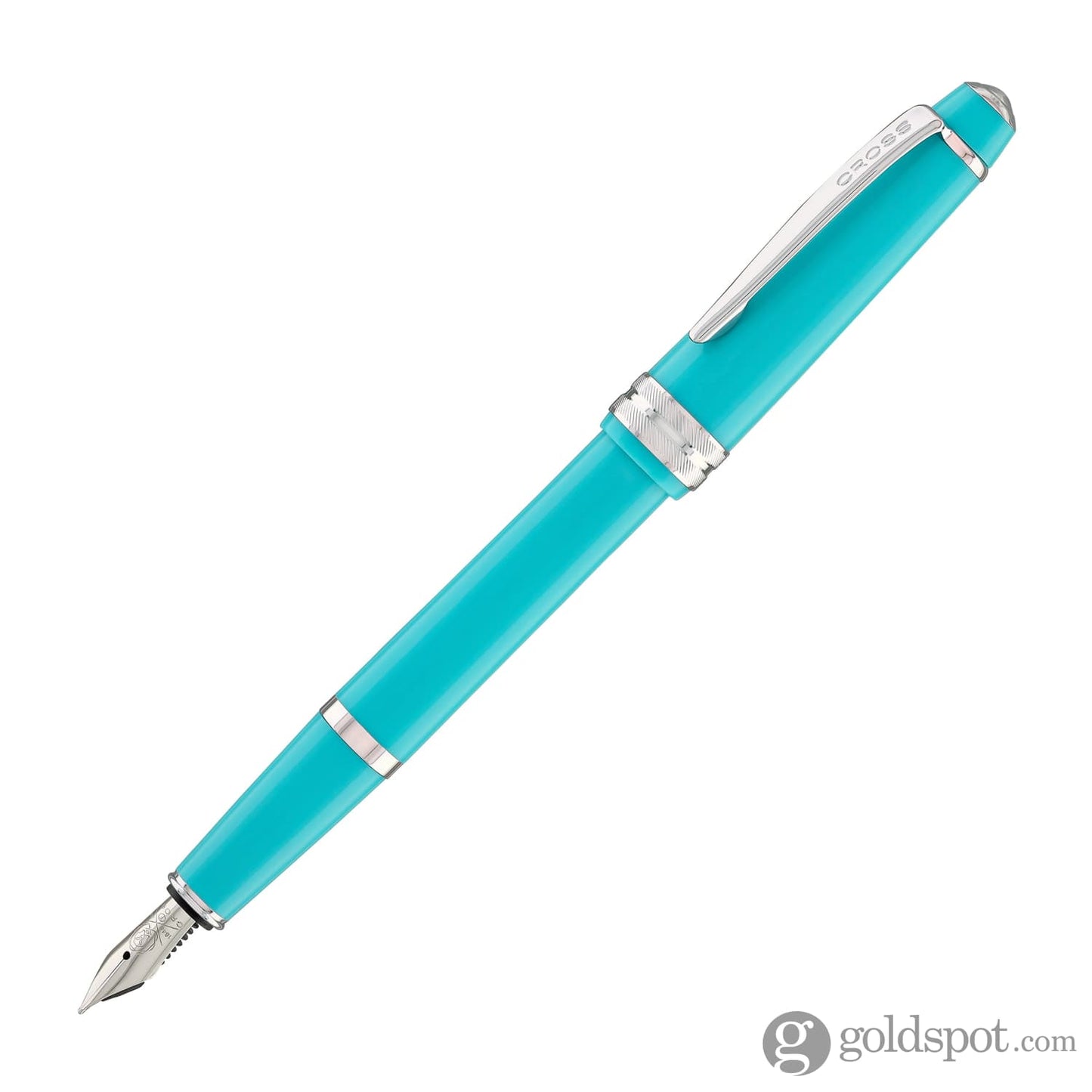 Cross Bailey Light Fountain Pen in Polished Teal Resin Fountain Pen