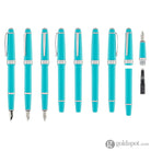 Cross Bailey Light Fountain Pen in Polished Teal Resin Fountain Pen