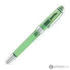 Cross Bailey Light Fountain Pen in Translucent Green Resin with Chrome Trim - Extra Fine Point Fountain Pen
