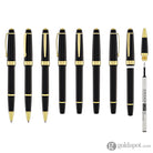 Cross Bailey Light Rollerball Pen in Glossy Black Resin with Gold Trim Rollerball Pen