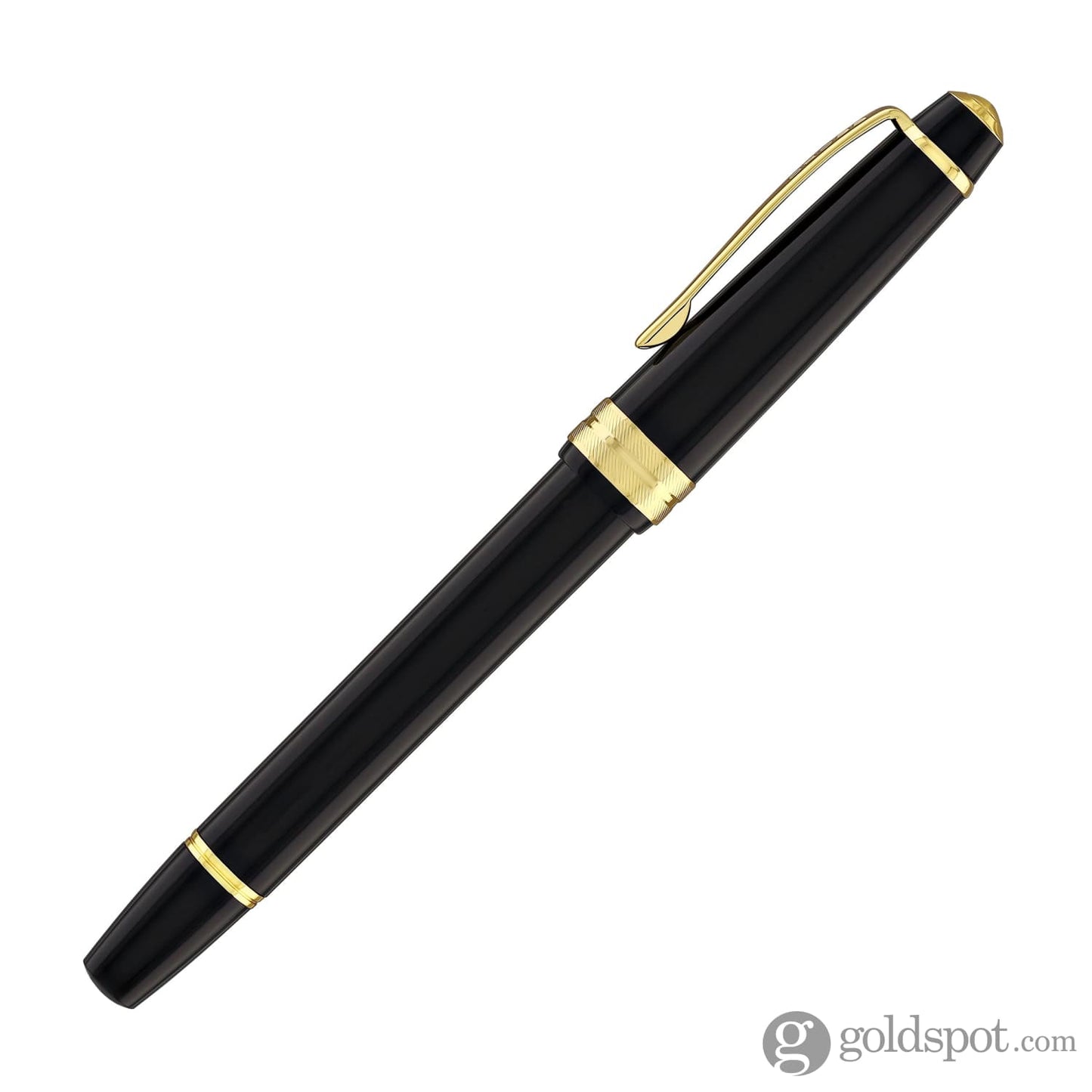 Cross Bailey Light Rollerball Pen in Glossy Black Resin with Gold Trim Rollerball Pen