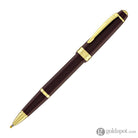 Cross Bailey Light Rollerball Pen in Glossy Burgundy Resin with Gold Trim Rollerball Pen