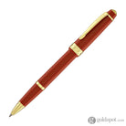 Cross Bailey Light Rollerball Pen in Glossy Burnt Orange Resin with Gold Trim Rollerball Pen