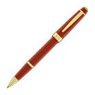 Cross Bailey Light Rollerball Pen in Glossy Burnt Orange Resin with Gold Trim Rollerball Pen