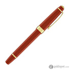 Cross Bailey Light Rollerball Pen in Glossy Burnt Orange Resin with Gold Trim Rollerball Pen