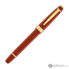 Cross Bailey Light Rollerball Pen in Glossy Burnt Orange Resin with Gold Trim Rollerball Pen