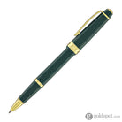 Cross Bailey Light Rollerball Pen in Glossy Green Resin with Gold Trim Rollerball Pen