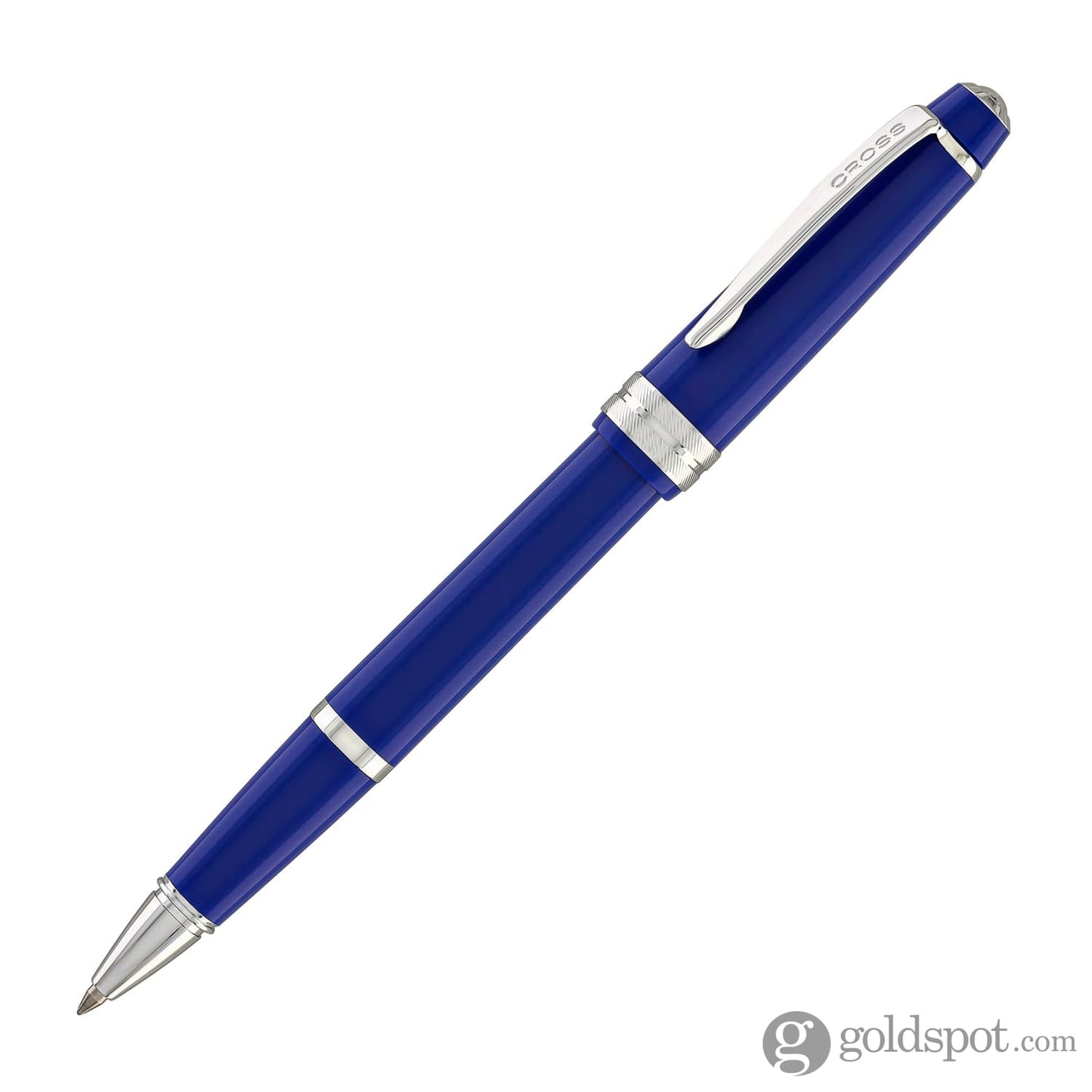 Cross Bailey Light Rollerball Pen in Polished Blue Resin Rollerball Pen