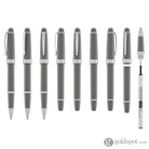 Cross Bailey Light Rollerball Pen in Polished Gray Resin Rollerball Pen