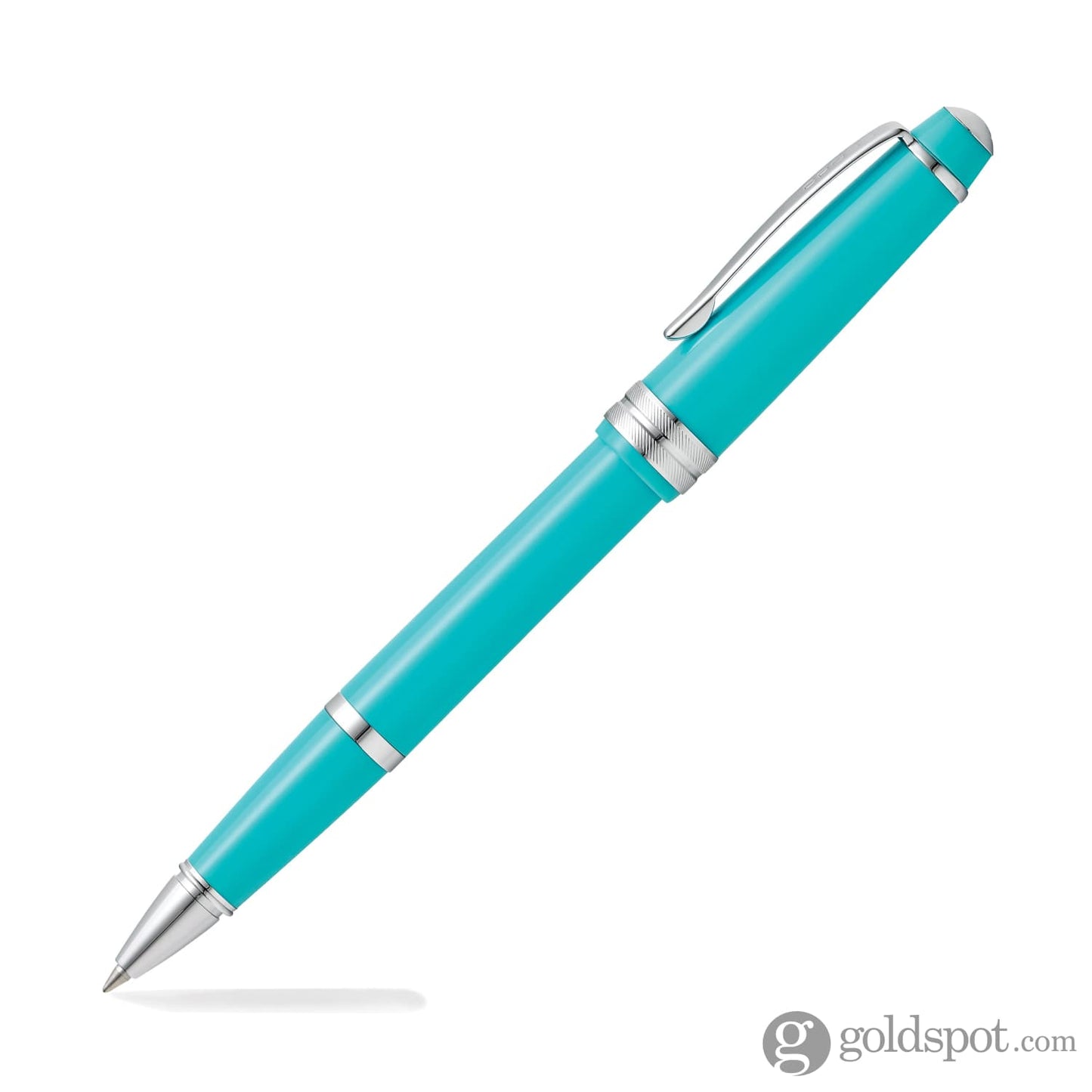 Cross Bailey Light Rollerball Pen in Polished Teal Resin Rollerball Pen