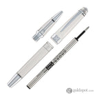 Cross Bailey Light Rollerball Pen in Translucent Clear Resin with Chrome Trim Rollerball Pen