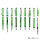 Cross Bailey Light Rollerball Pen in Translucent Green Resin with Chrome Trim Rollerball Pen