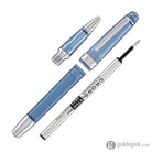 Cross Bailey Light Rollerball Pen in Translucent Navy Blue Resin with Chrome Trim Rollerball Pen