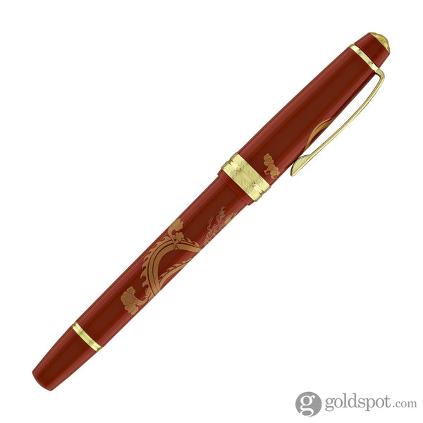 Cross Bailey Light Year of the Dragon Fountain Pen in Polished Amber Resin and Gold Tone Fountain Pen