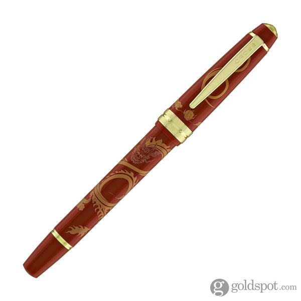 Cross Bailey Light Year of the Dragon Fountain Pen in Polished Amber Resin and Gold Tone Fountain Pen