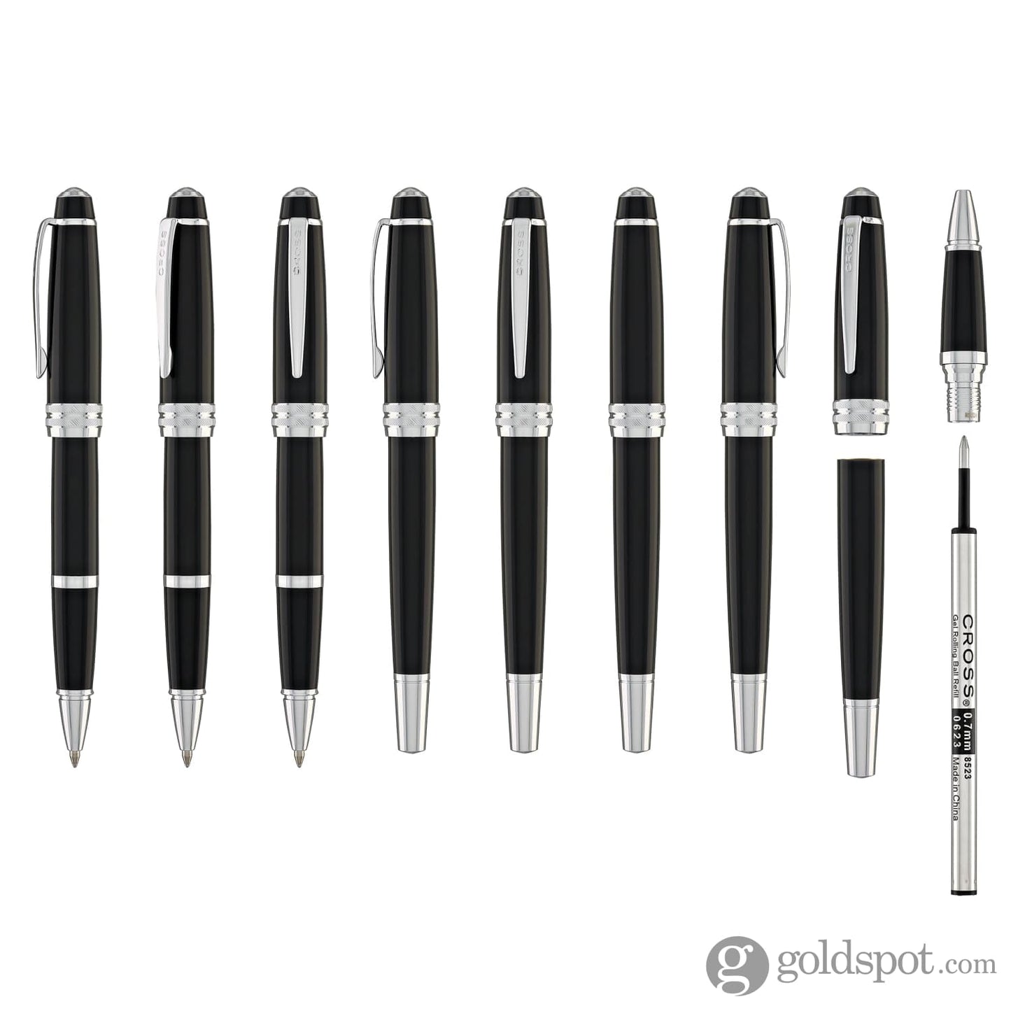 Cross Bailey Rollerball Pen in Black Lacquer Rollerball Pen