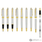Cross Bailey Rollerball Pen in Medalist Chrome with Gold Trim Rollerball Pen