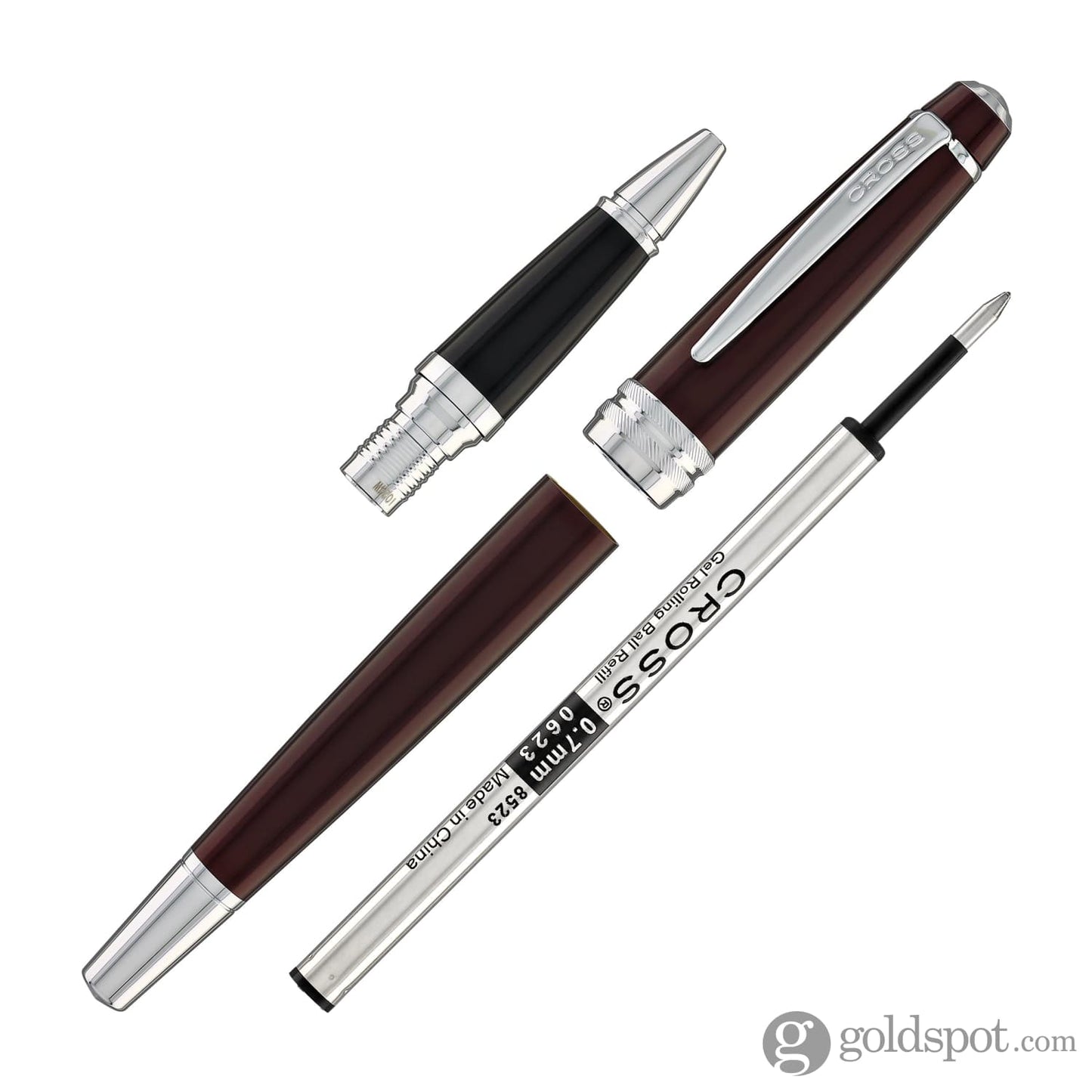 Cross Bailey Rollerball Pen in Red Lacquer Rollerball Pen