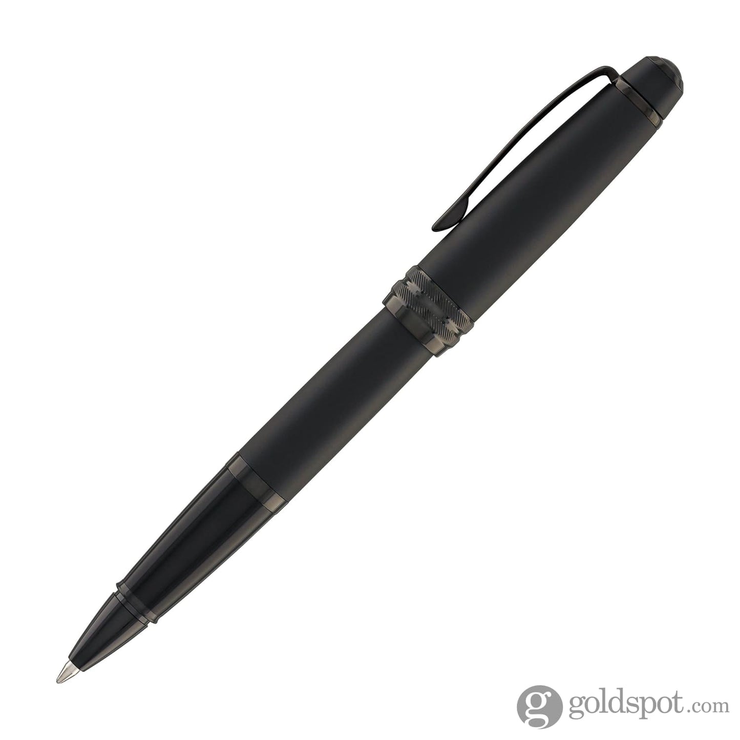 Cross Bailey Rollerball Pen Matte Black Lacquer PVD Rollerball Pen
