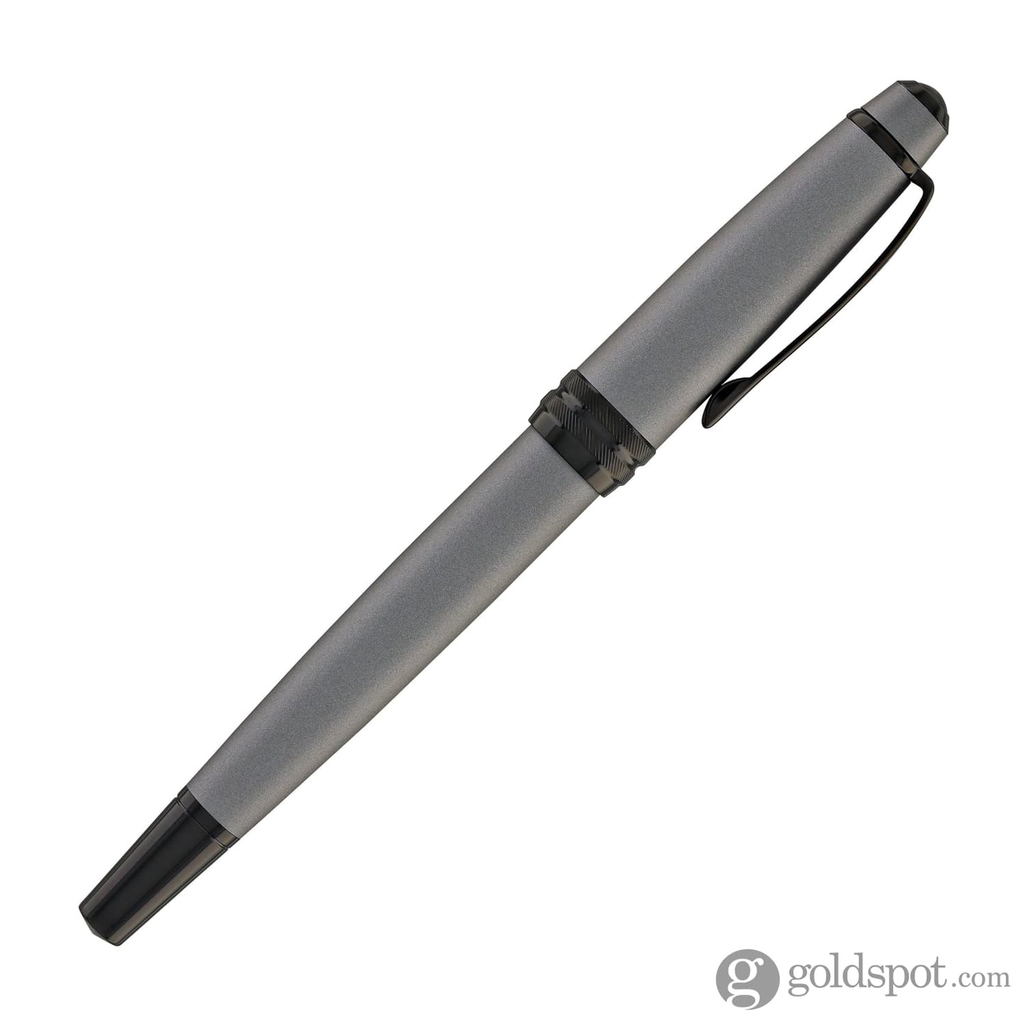 Cross Bailey Rollerball Pen Matte Gray Lacquer PVD Rollerball Pen