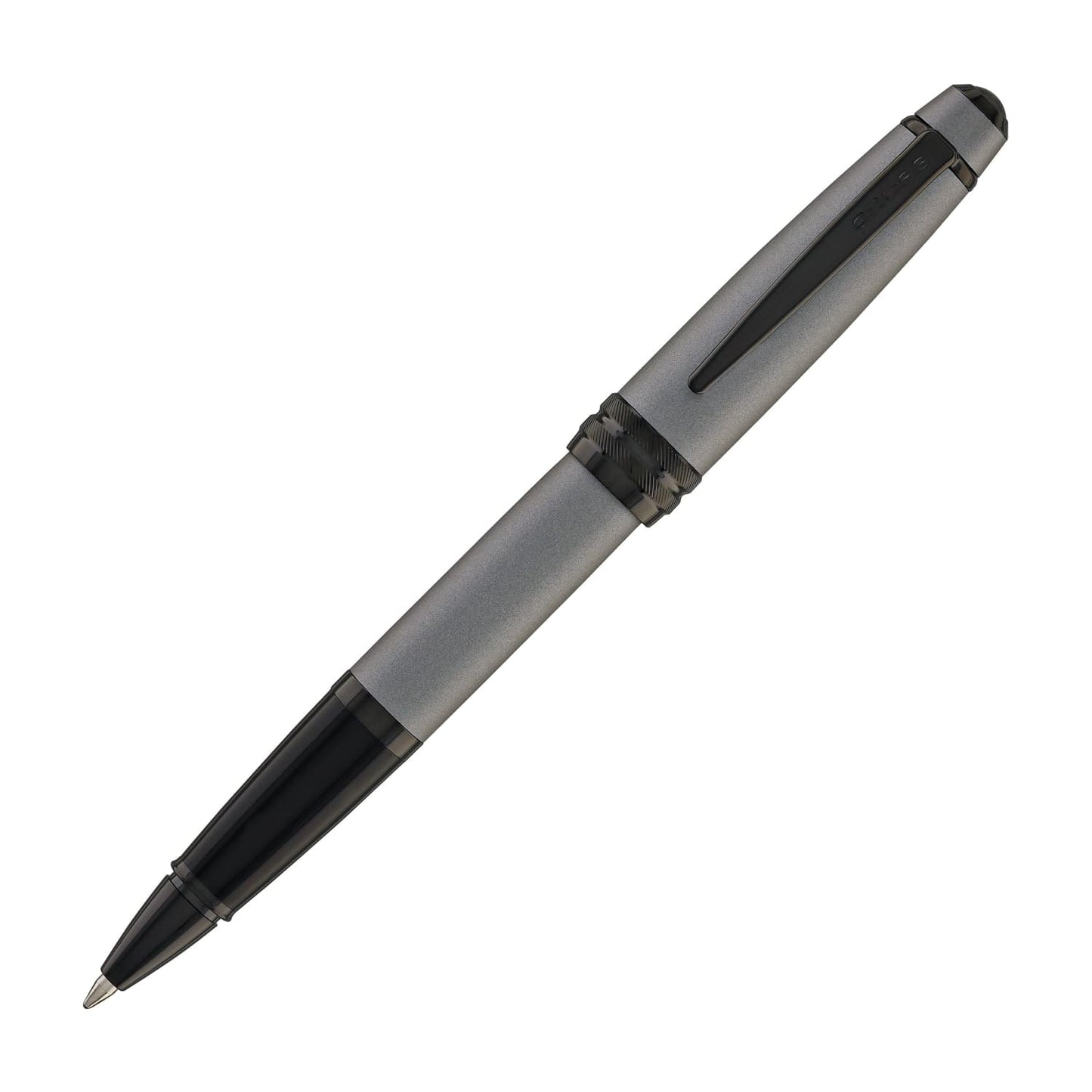 Cross Bailey Rollerball Pen Matte Gray Lacquer PVD Rollerball Pen