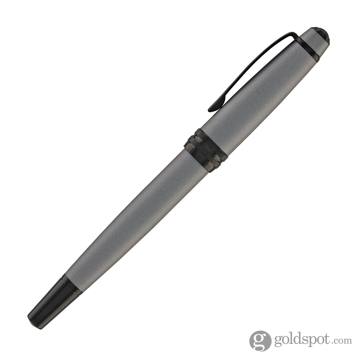 Cross Bailey Rollerball Pen Matte Gray Lacquer PVD Rollerball Pen
