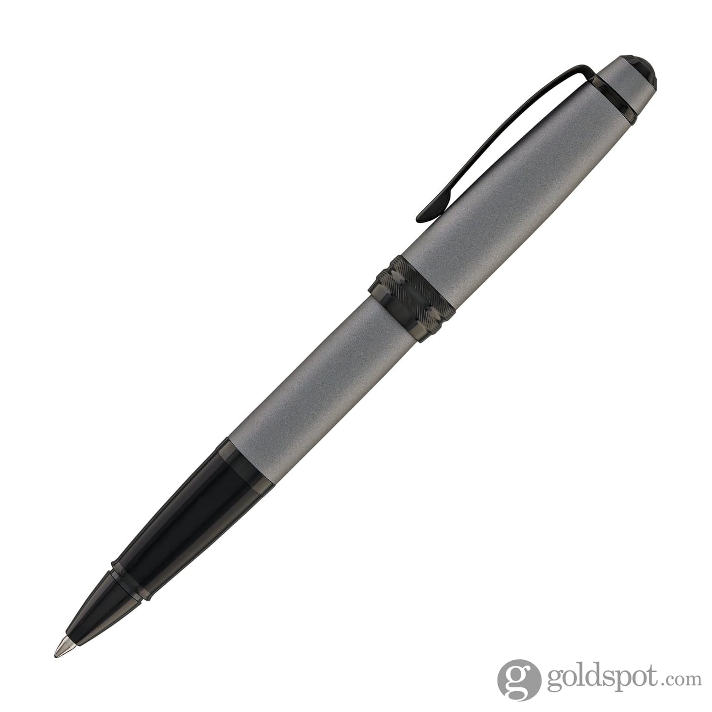 Cross Bailey Rollerball Pen Matte Gray Lacquer PVD Rollerball Pen